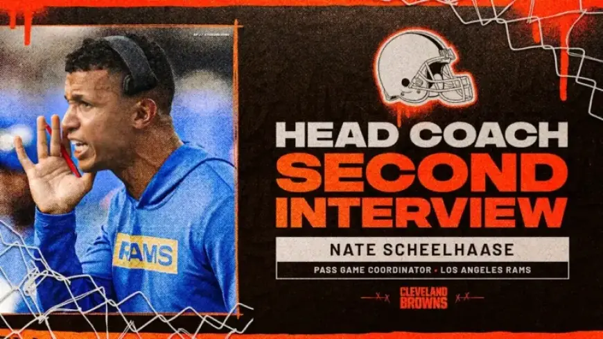 Browns Conduct Second Head Coach Interview with Rams’ Nate Scheelhaase