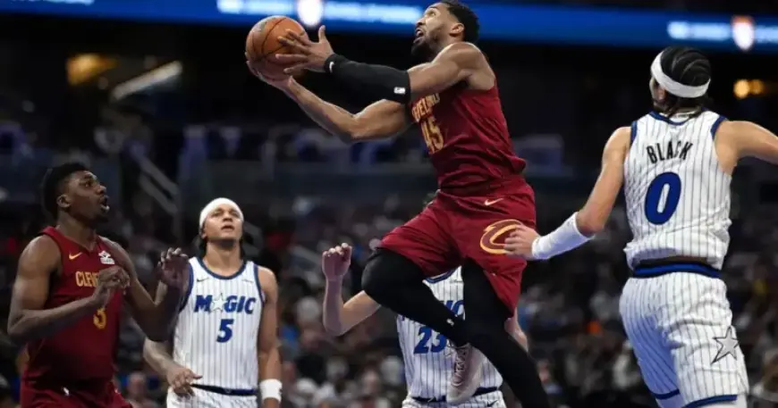 Mitchell Leads Cavaliers to Victory with 36 Points Against Magic