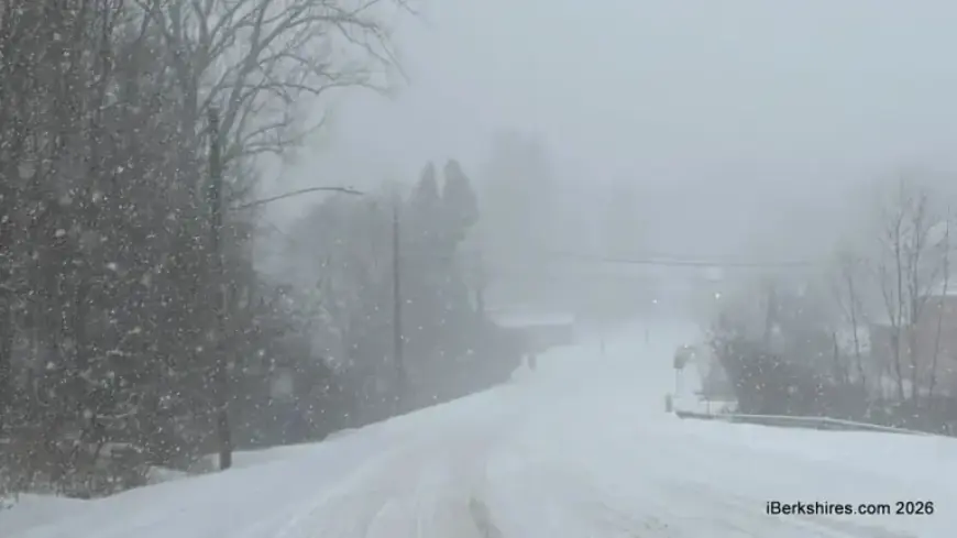 Pittsfield Residents Stay Home Monday Amid Snowstorm
