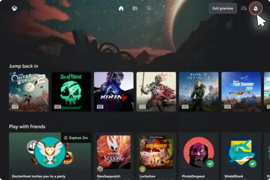 Explore Xbox Cloud Gaming’s New Web Experience — Now in Public Preview