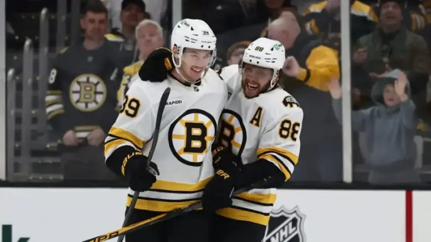 Pastrnak Reaches 900 Career Points Milestone