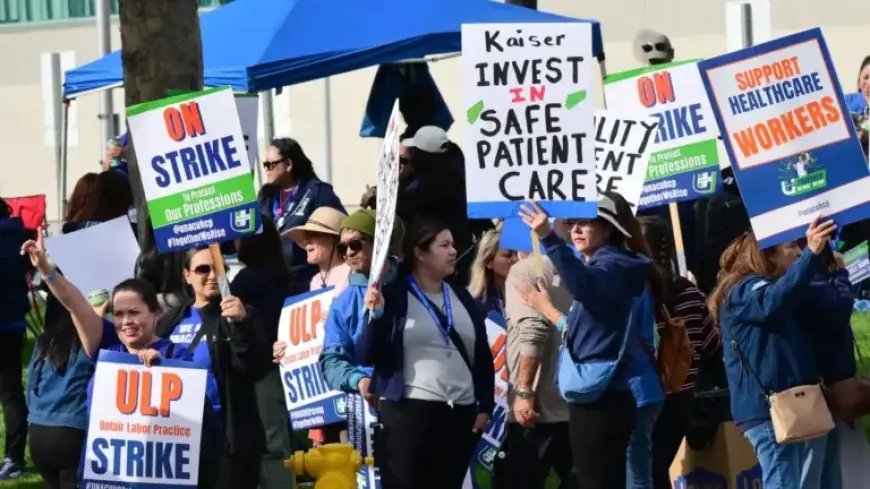 31,000 Kaiser Permanente Health Workers in California, Hawaii Strike