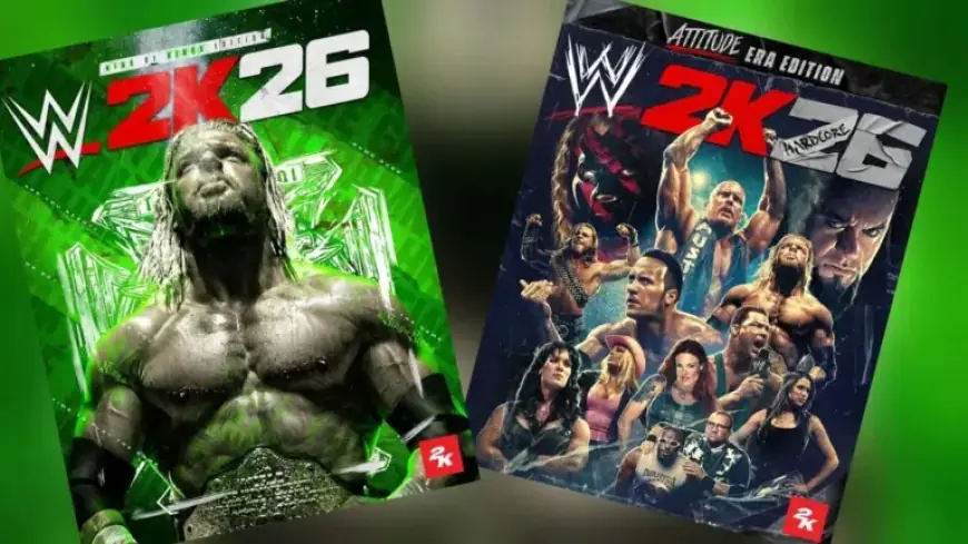 WWE2K26 Unveils Two Editions; Pre-Orders Open January 30th