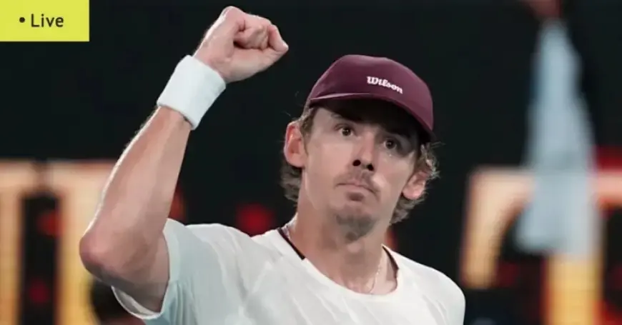 Australian Open 2026: De Minaur Faces Alcaraz; Djokovic Advances; Shelton on Centre Court