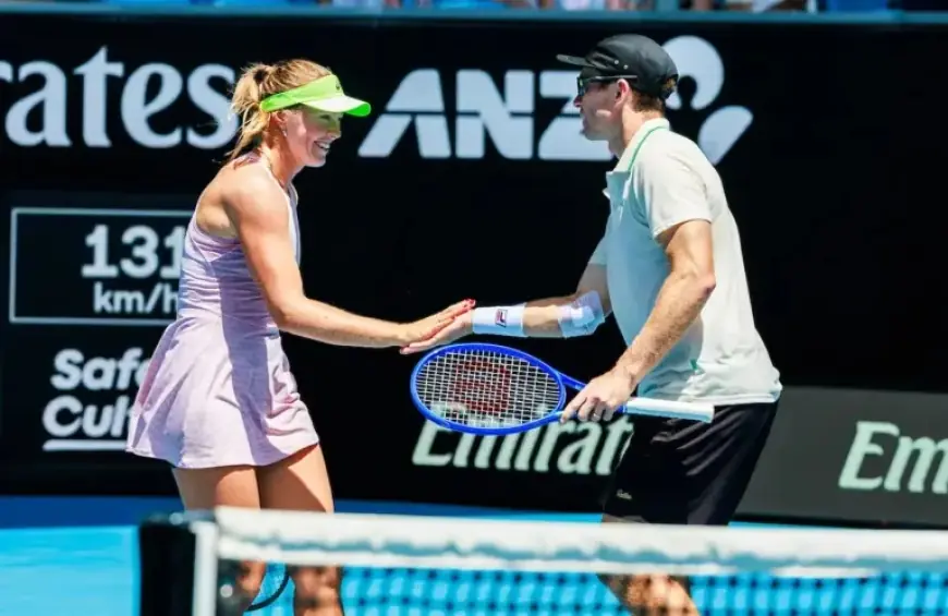 Gadecki and Peers Advance in Australian Open Mixed Doubles Defense