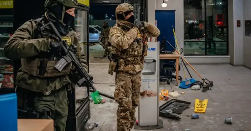 ICE Protest Sparks Chaos as Protesters Storm Minneapolis Hotel Entrance