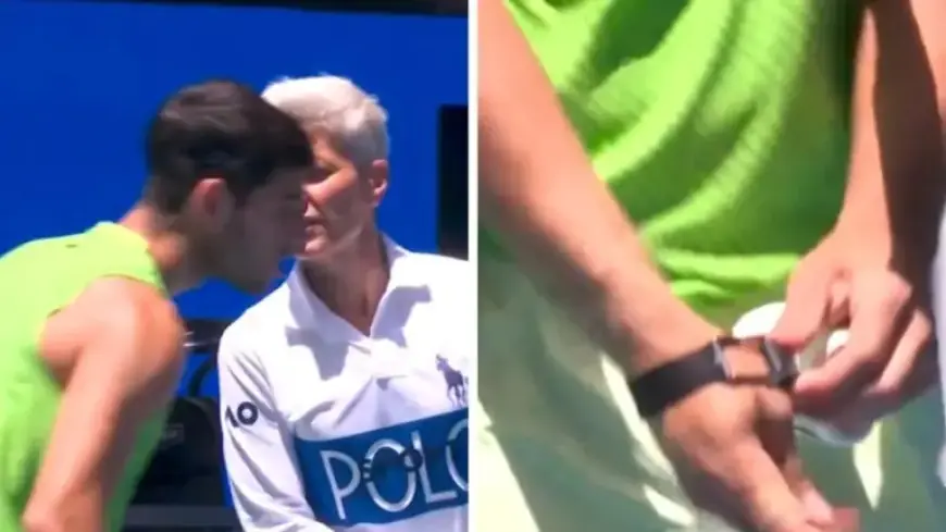 Alcaraz Caught Using Prohibited Device