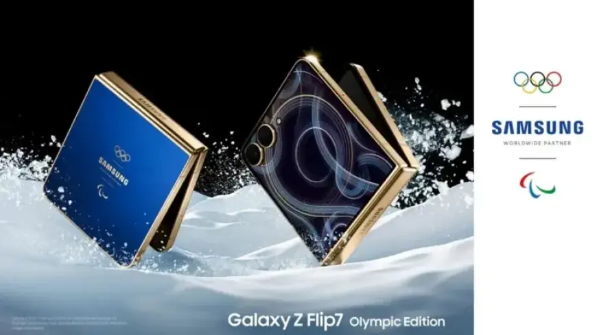 Samsung Launches Galaxy Z Flip7 Olympic Edition for Milano Cortina 2026 Athletes