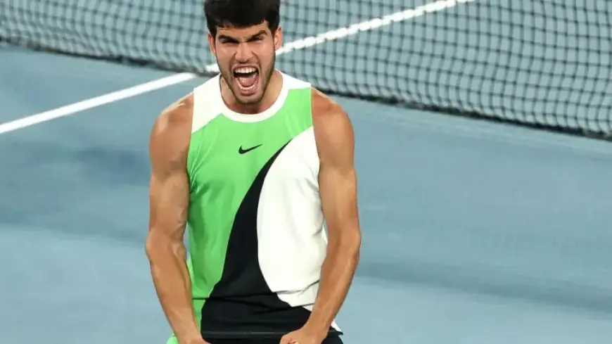 Alcaraz Advances to First Melbourne Semi-Final, Faces Zverev Next