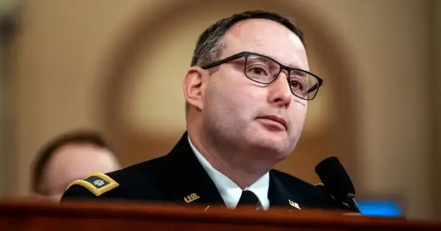 Alexander Vindman Enters Florida Senate Race After Trump Impeachment Role