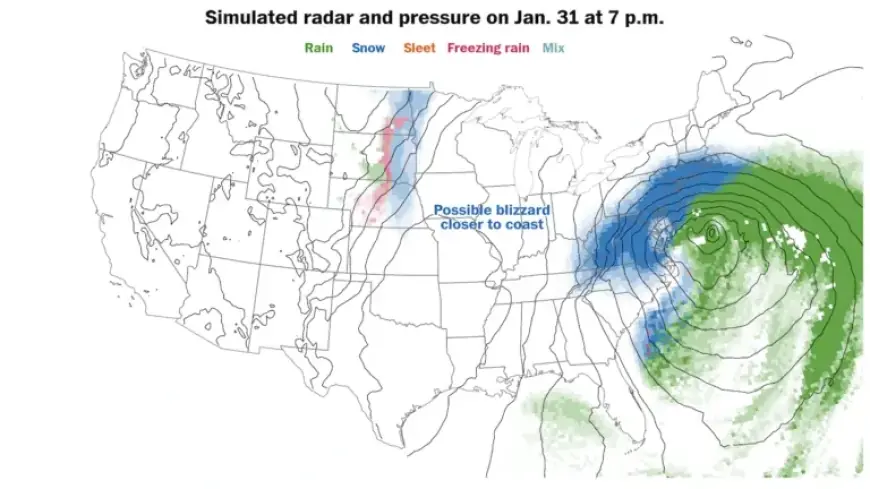 East Coast Braces for Potential Weekend Storm: Possible Scenarios Explained