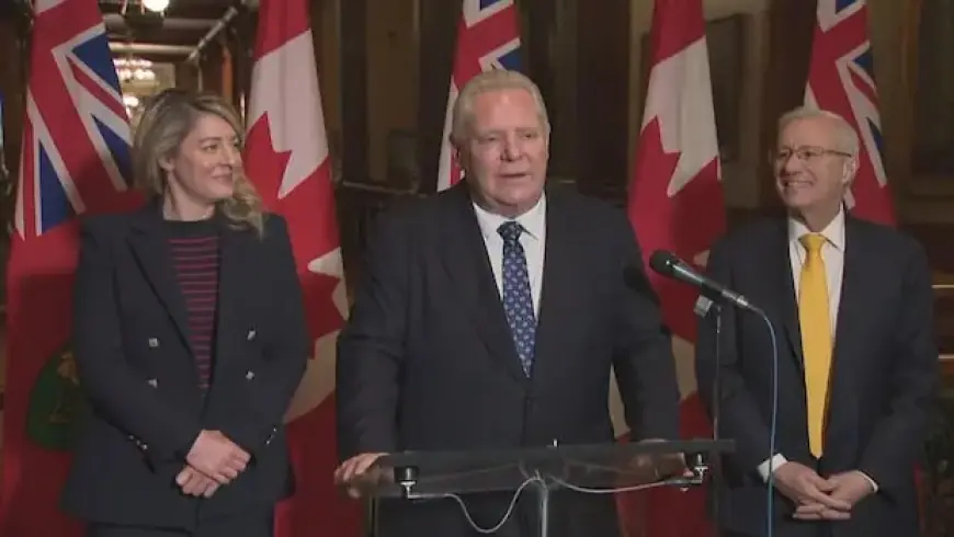 Ontario Joins New Federal Auto Task Force, Announces Industry Minister