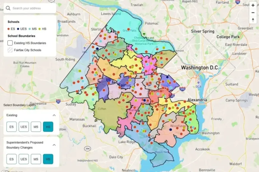 Fairfax County School Board Approves Historic Boundary Plan Update