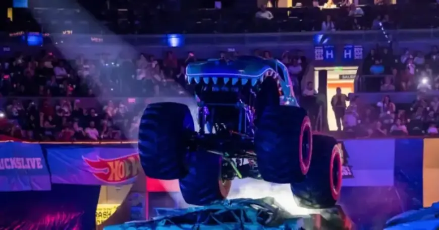 Hot Wheels Monster Truck Tour Thrills Glasgow with Epic OVO Hydro Show
