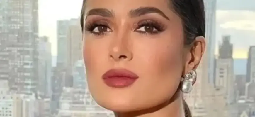 Salma Hayek Stuns in Plunging Bikini Amid ‘Tatas’ Controversy