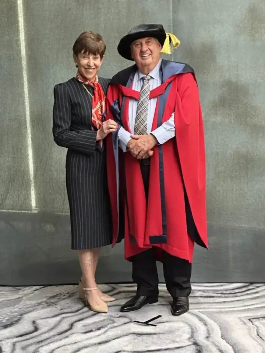 QUT Honors BMD Founder Mick Power AM with an Honorary Doctorate