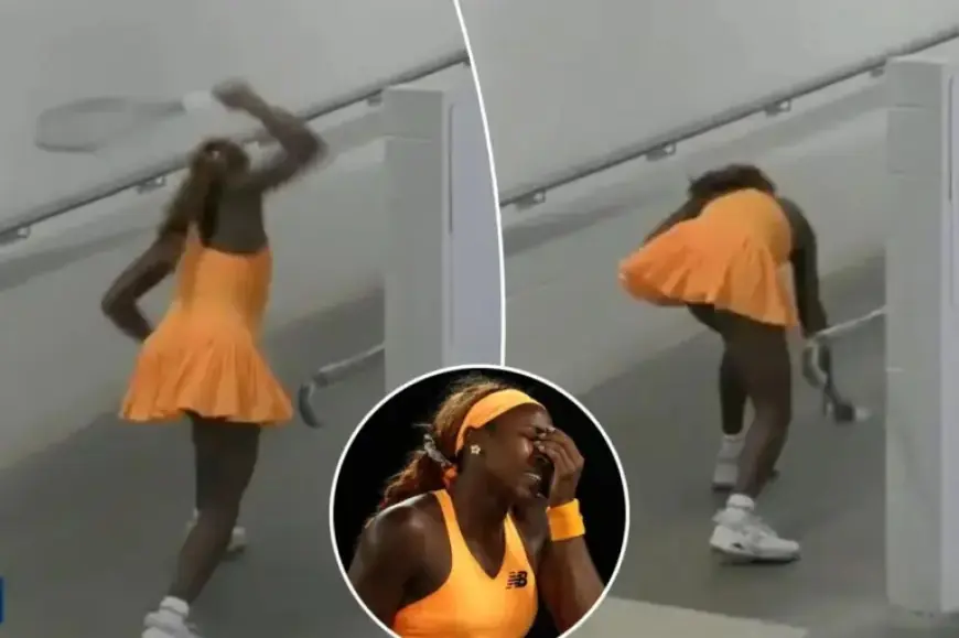Coco Gauff’s Private Meltdown at Australian Open Caught on Video