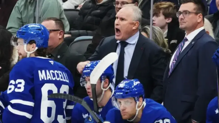 Maple Leafs Leaders Strategize with Berube Before Critical Match