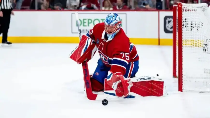 Jakub Dobes to Lead Canadiens Against Golden Knights