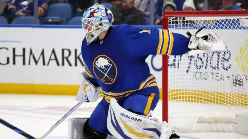 Ukko-Pekka Luukkonen Exits Sabres Game, Colten Ellis Steps In vs. Maple Leafs