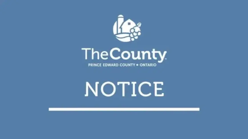 Prince Edward County Announces Major Weather Alert