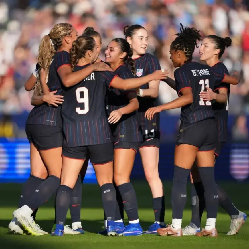 U.S. Women Dominate Paraguay 6-0 in 2026 Opener