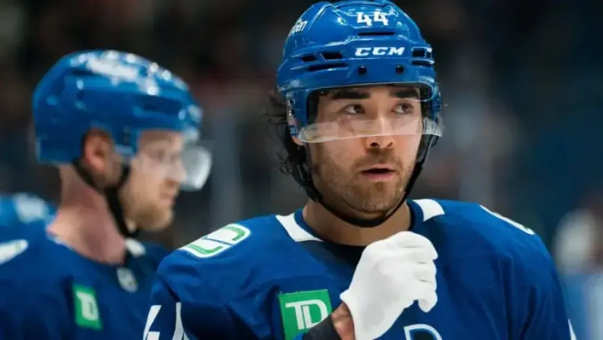 Sharks’ Kiefer Sherwood Faces Canucks Tonight: Will He Play?