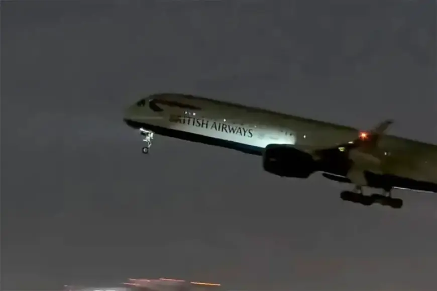 British Airways Airbus A350 Loses Tire After Las Vegas Takeoff