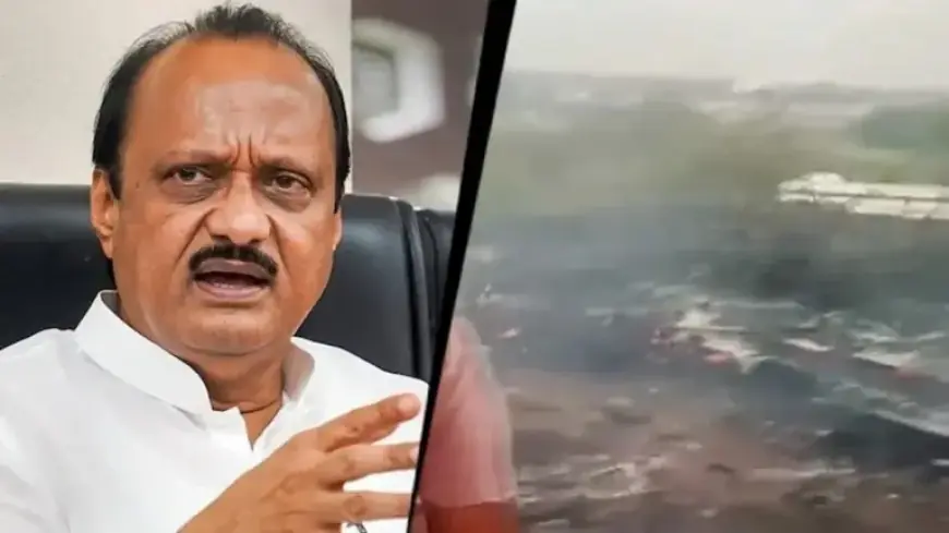 Maharashtra Deputy CM Ajit Pawar’s Plane Crashes During Landing