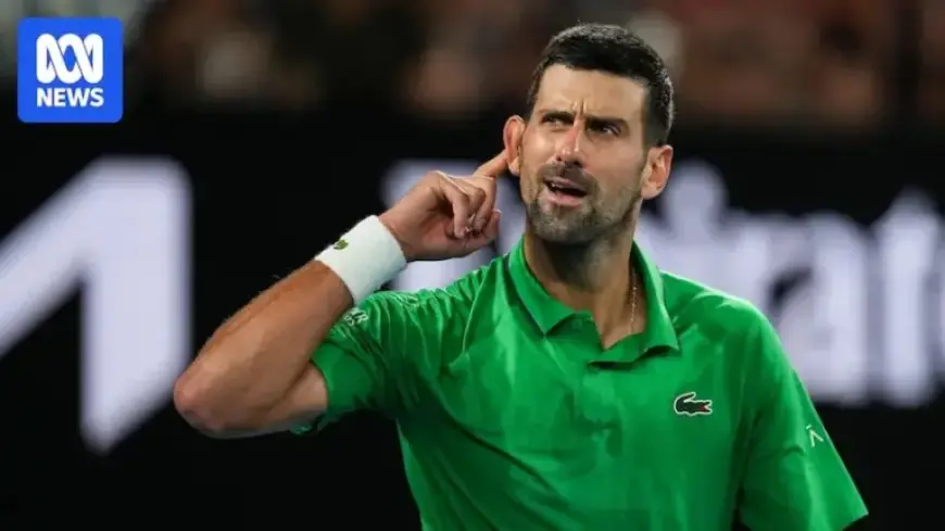 Novak Djokovic Faces Italian Fifth Seed in Live Tennis Match