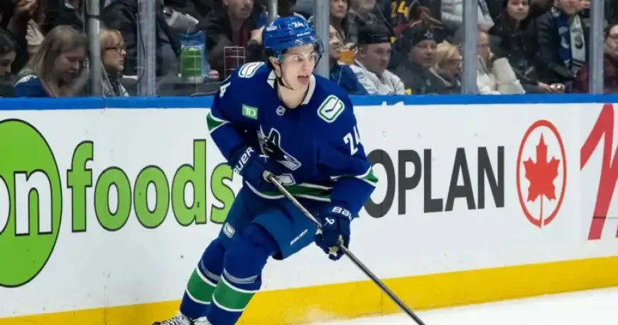 Canucks’ Buium Faces Two-Week Absence Due to Fracture