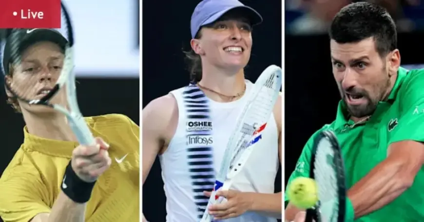 Djokovic Criticizes Umpire as Musetti Leads; Swiatek Supports Gauff’s Racket Smash