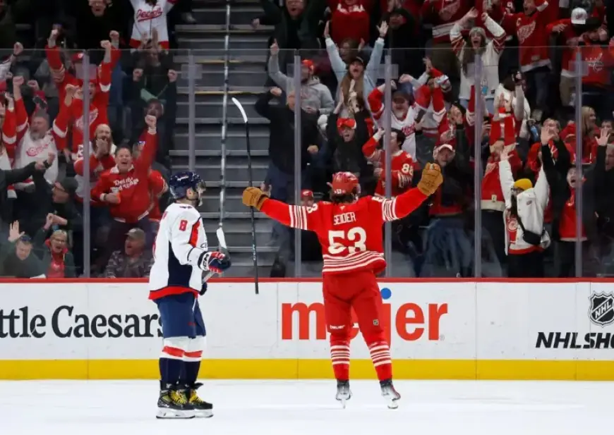 Score Tickets to Watch Alex Ovechkin Battle the Red Wings from $37