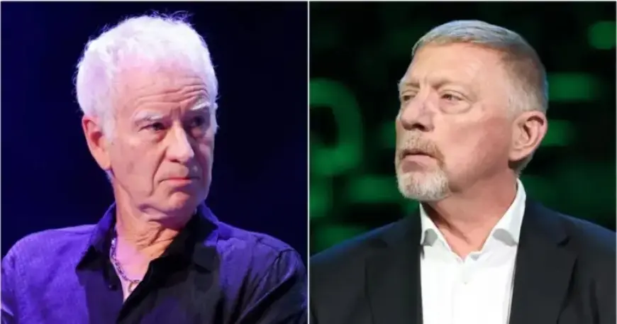 John McEnroe, Boris Becker Clash Over Novak Djokovic’s ‘Irritable’ Label