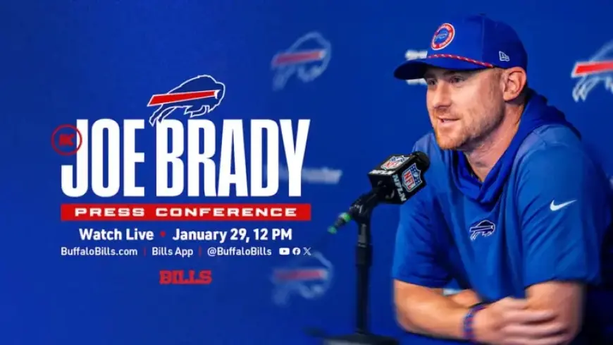 Watch Joe Brady’s Introduction as Buffalo Bills Head Coach: Streaming Details