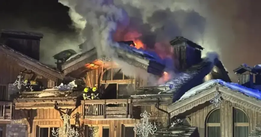 Courchevel Hotel Fire Persists: Over 110 Firefighters, 200 Evacuated