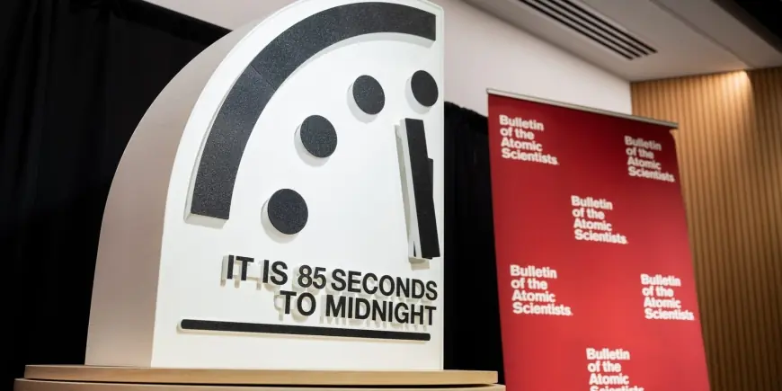 Doomsday Clock 2026 moves to 85 seconds to midnight as global risks stack up