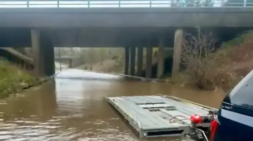 Storm Chandra Triggers 500 Flood Reports, DfI Warns of Travel Disruption
