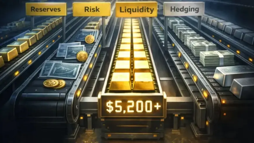 Gold Surges Past $5,000, Reflecting Global Market Structural Shifts