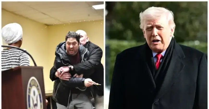 Trump Launches Shocking Smear Against Attack Victim Ilhan Omar