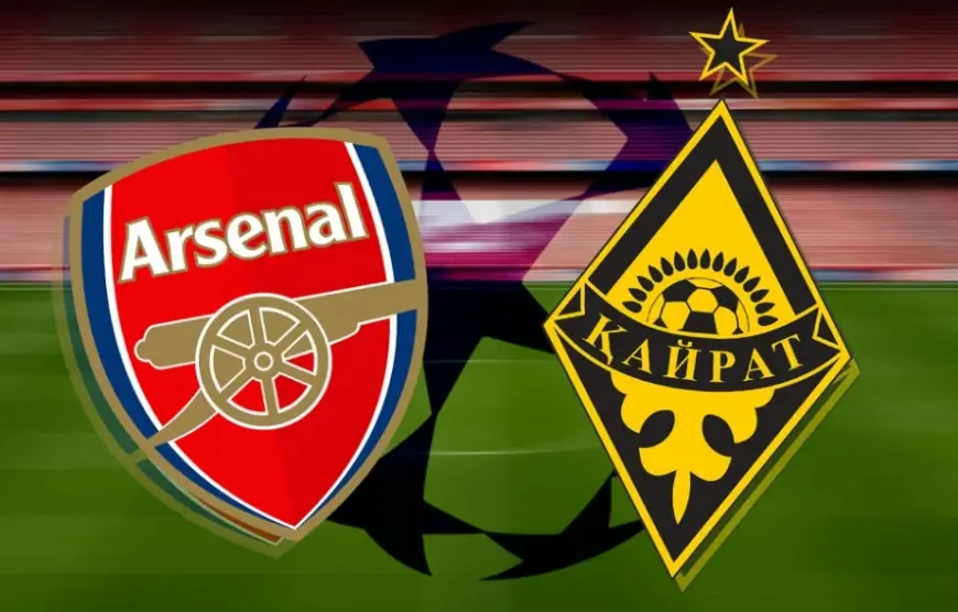 Arsenal vs Kairat Almaty: Gunners chase perfect league-phase finish at the Emirates