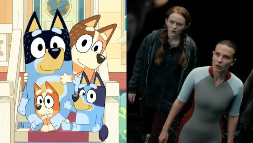‘Bluey’ and ‘Stranger Things’ Dominate 2025 Streaming Charts