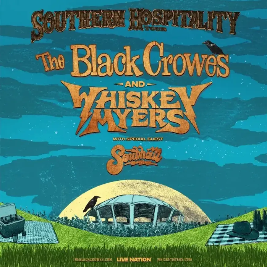 Whiskey Myers, Black Crowes Unveil Co-Headlining “Southern Hospitality Tour”