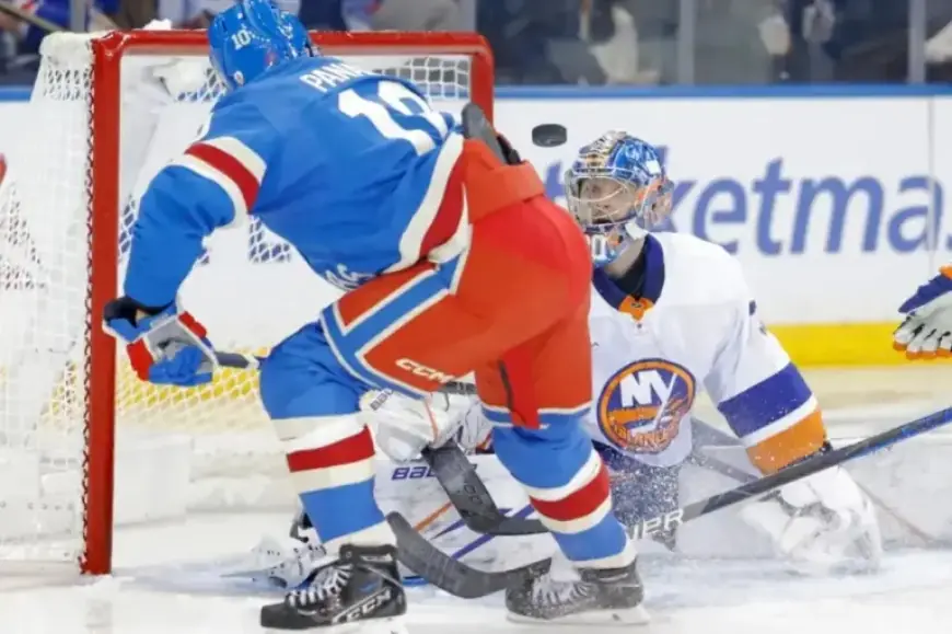 Rangers Aim to Break Goal Drought Against Rival Islanders