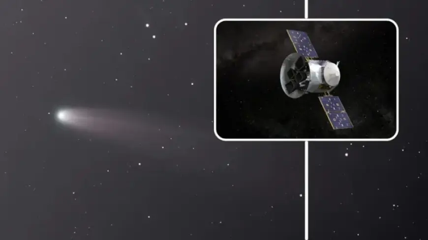 NASA Probe Tracks Interstellar Comet 3I/ATLAS to Measure Spin