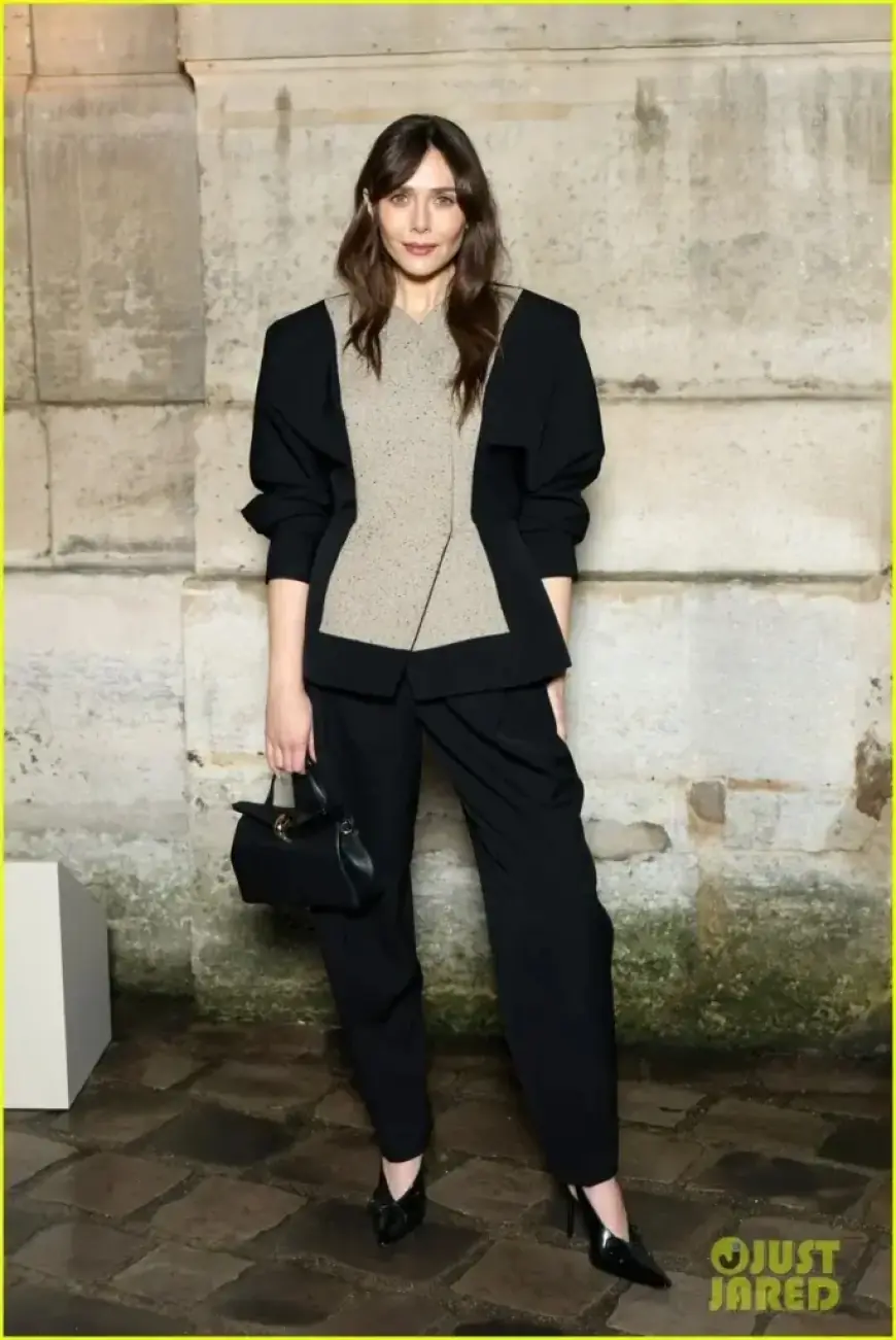 Elton John and David Furnish Shine at Jacquemus Paris Fashion Show