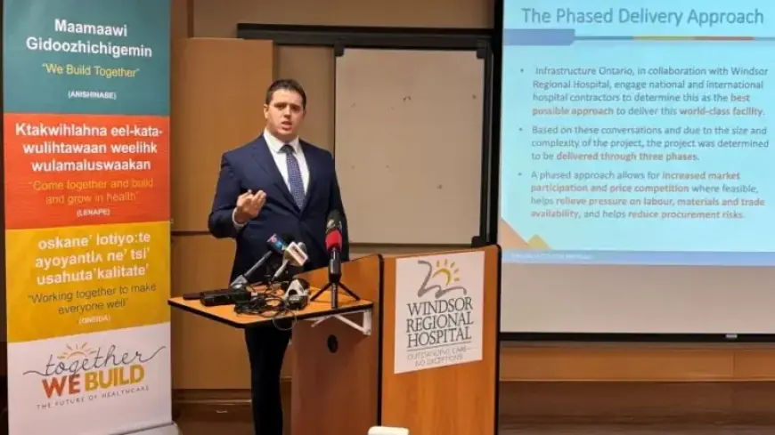 Fancsy Family Hospital Construction in Windsor Achieves Major Milestone