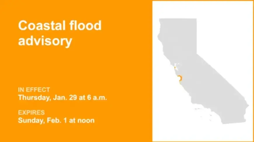 Northern California Faces Coastal Flood Advisory: Thursday to Sunday