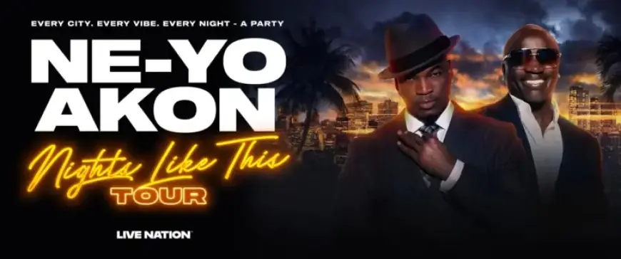 NE-YO & AKON Launch “Nights Like This” 2026 Global Tour Celebrating Iconic Hits