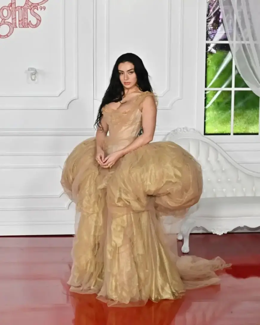 Charli XCX Dazzles in Galliano, YSL, Westwood at ‘Wuthering Heights’ LA Event